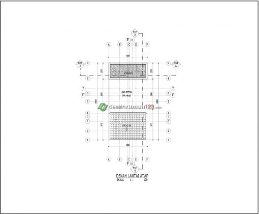 Desain Rumah 3 Lantai di Lahan 5 x 10 M2 | DR – 5103