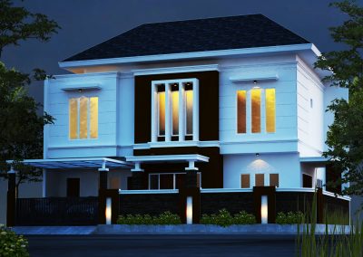 Desain Rumah Bapak Andra Wibisono di Duren Sawit Jakarta Timur