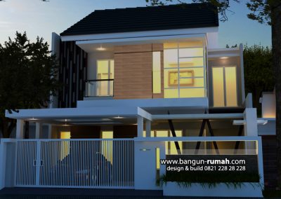 Desain Rumah Bapak Roni di Pisangan Jakarta